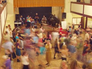 Sybaritic String Band performing in Tacoma, Washington